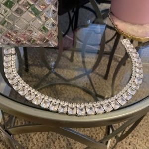 Henri Bendel Swarovski Crystal Collar Necklace